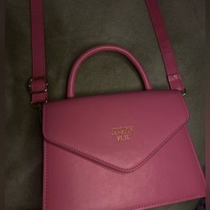 Pink cross body bag